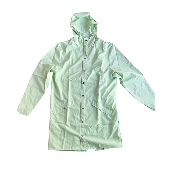 Rains Other - RAINS Mineral Mint Green Jacket| Mens XL/Women’s XXL Waterproof | Ret $250